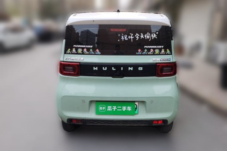 Used Wuling Hongguang MINIEV 2021 Macaron Premium Model – Lithium Iron Phosphate Rear
