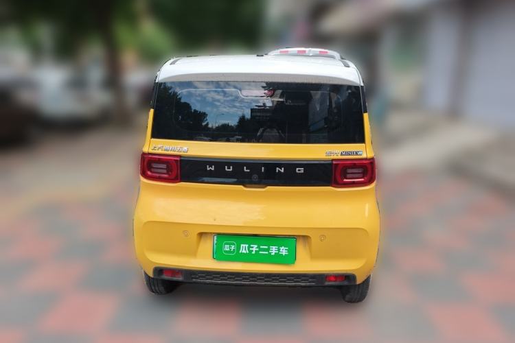 Used Wuling Hongguang MINIEV 2021 Macaron Fashion Model Lithium Iron Phosphate Rear