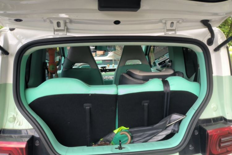 Used Wuling Hongguang MINIEV 2021 Macaron Fashion Model Lithium Iron Phosphate Trunk
