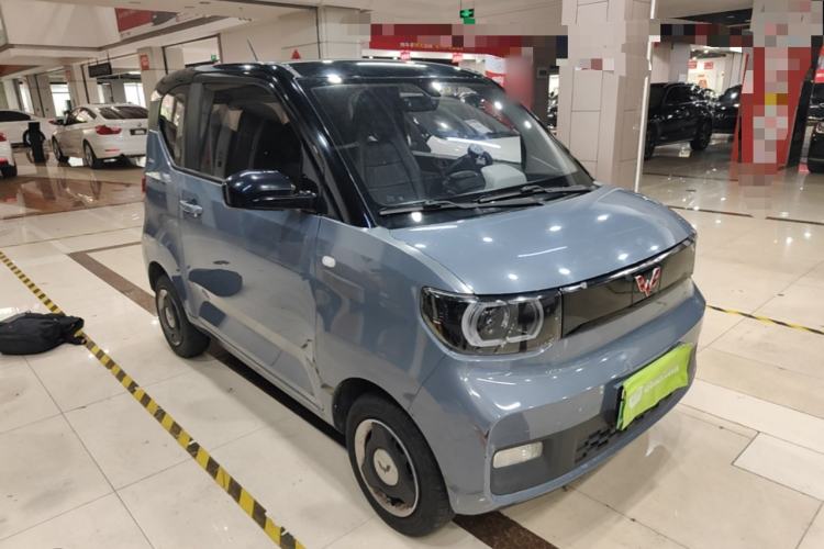 Used Wuling Hongguang MINIEV 2021 Macaron Premium Model – Lithium Iron Phosphate Front Right 45 Deg