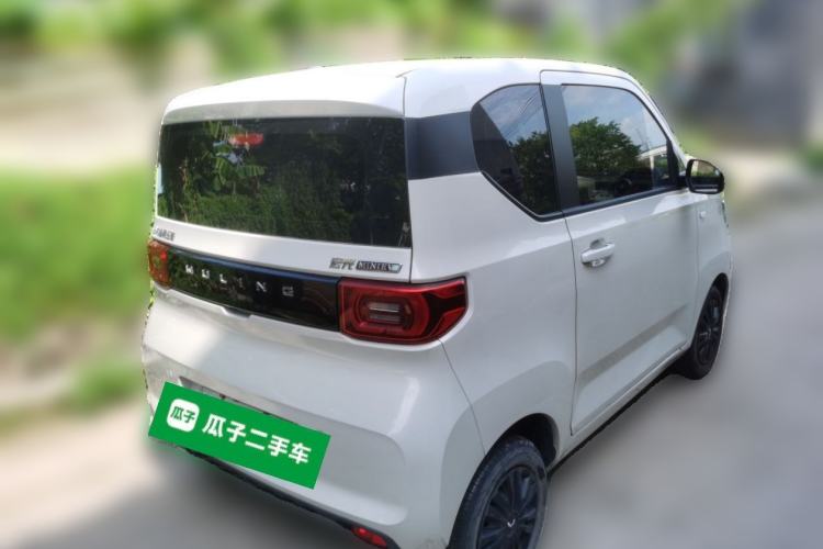 Used Wuling Hongguang MINIEV 2021 Macaron Premium Model – Lithium Iron Phosphate Rear Right 45 Deg