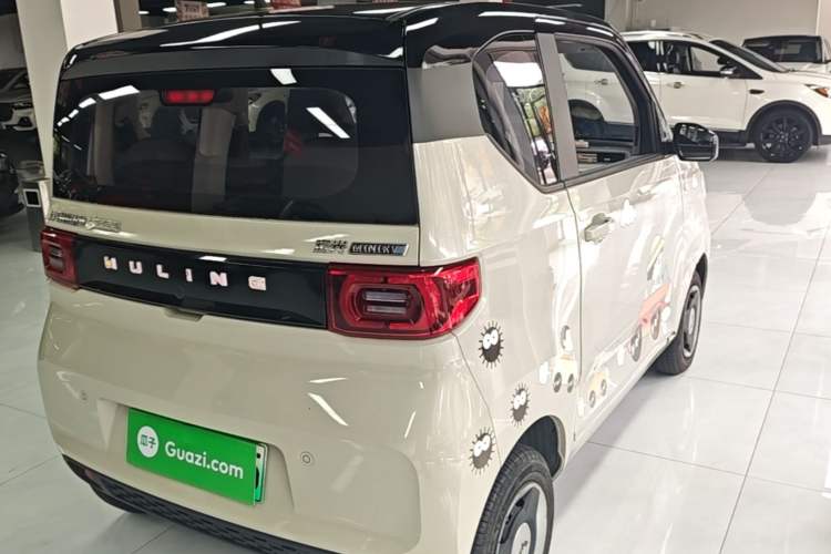 Used Wuling Hongguang MINIEV 2021 Macaron Fashion Model Lithium Iron Phosphate Rear Right 45 Deg