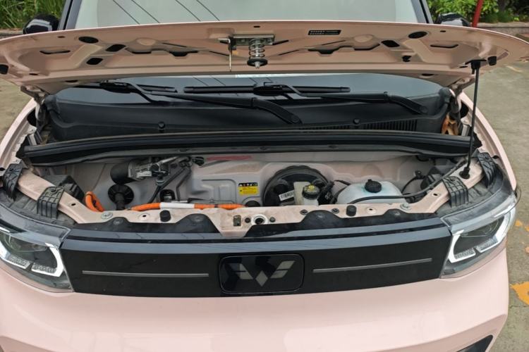Used Wuling Hongguang MINIEV 2021 Macaron Premium Model – Lithium Iron Phosphate Engine Bay