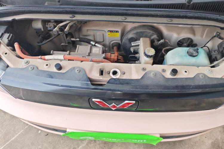 Used Wuling Hongguang MINIEV 2021 Macaron Premium Model – Lithium-NMC Engine Bay
