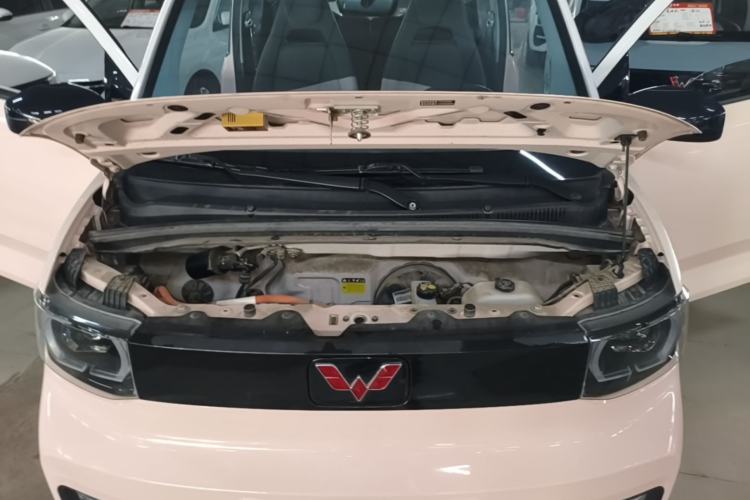 Used Wuling Hongguang MINIEV 2021 Macaron Premium Model – Lithium Iron Phosphate Engine Bay