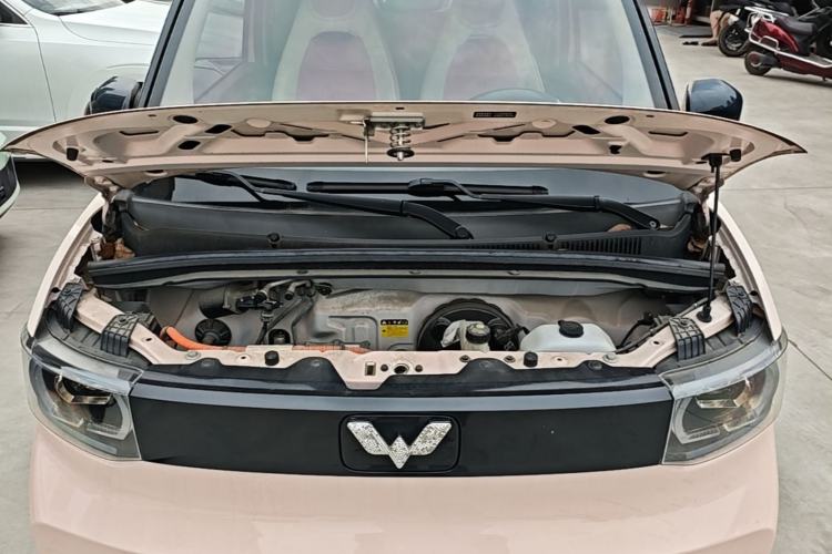 Used Wuling Hongguang MINIEV 2021 Macaron Premium Model – Lithium Iron Phosphate Engine Bay