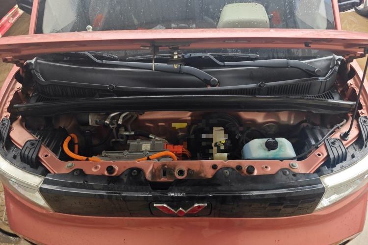 Used Wuling Hongguang MINIEV 2021 Macaron Premium Model – Lithium Iron Phosphate Engine Bay