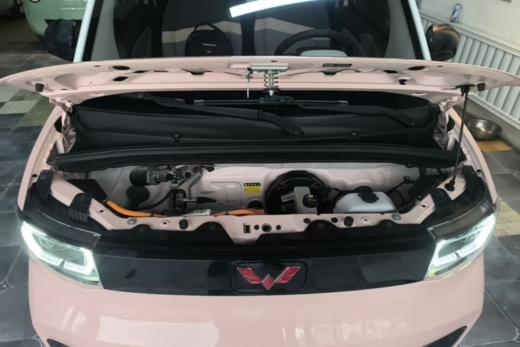 Used Wuling Hongguang MINIEV 2021 Macaron Premium Model – Lithium-NMC Engine Bay