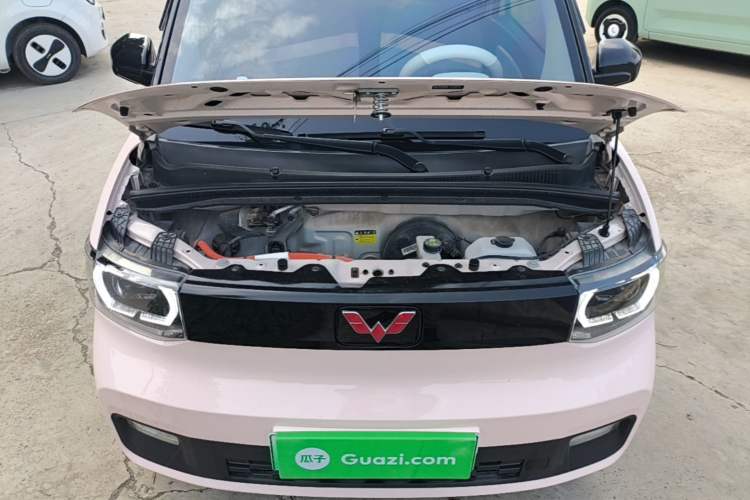 Used Wuling Hongguang MINIEV 2021 Macaron Premium Model – Lithium Iron Phosphate Engine Bay