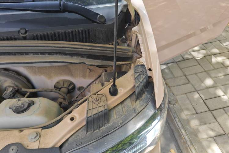 Used Wuling Hongguang MINIEV 2021 Macaron Fashion Model Lithium Iron Phosphate Engine Bay Left