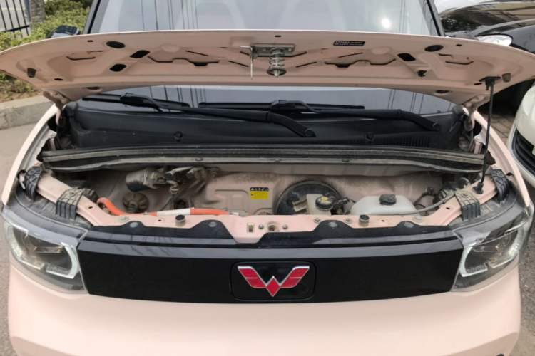 Used Wuling Hongguang MINIEV 2021 Macaron Premium Model – Lithium-NMC Engine Bay