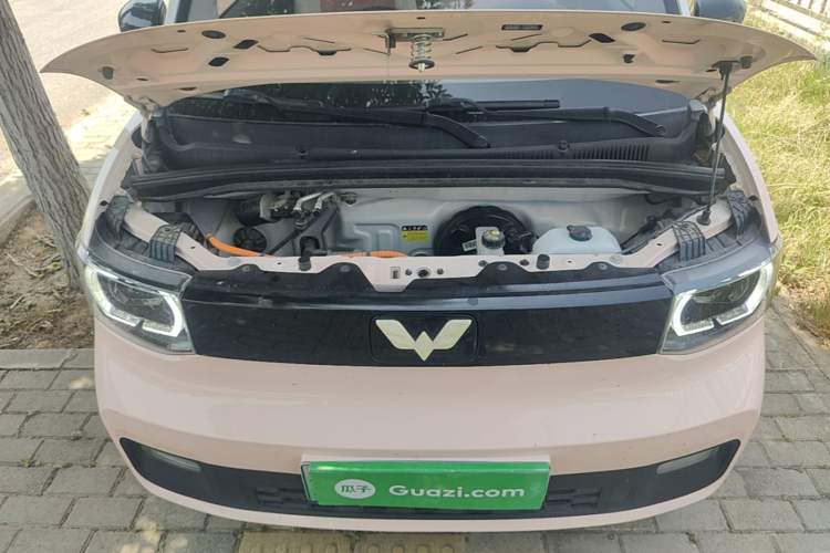 Used Wuling Hongguang MINIEV 2021 Macaron Premium Model – Lithium Iron Phosphate Engine Bay