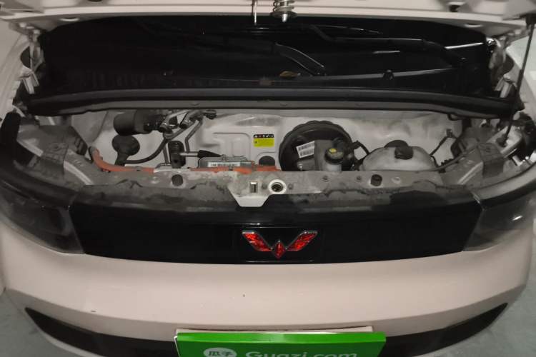 Used Wuling Hongguang MINIEV 2021 Macaron Premium Model – Lithium Iron Phosphate Engine Bay
