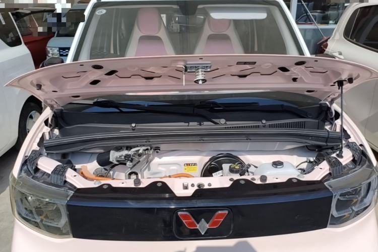 Used Wuling Hongguang MINIEV 2021 Macaron Premium Model – Lithium Iron Phosphate Engine Bay