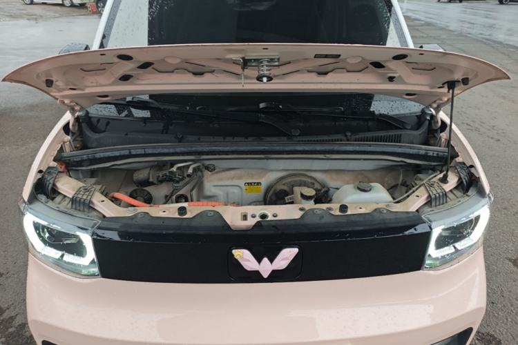Used Wuling Hongguang MINIEV 2021 Macaron Premium Model – Lithium Iron Phosphate Engine Bay