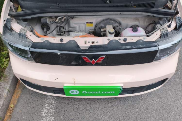 Used Wuling Hongguang MINIEV 2021 Macaron Premium Model – Lithium Iron Phosphate Engine Bay