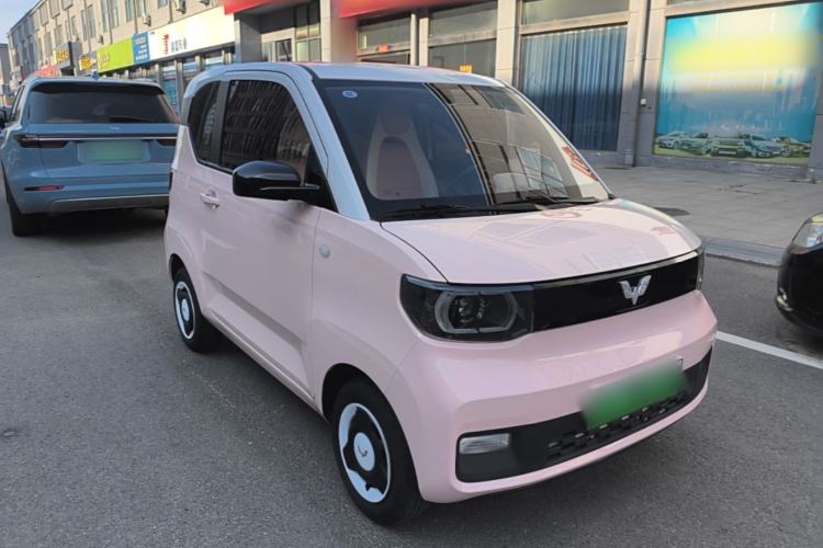 Used Wuling Hongguang MINIEV 2021 Macaron Fashion Model Lithium Iron Phosphate Exterior 1