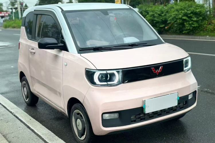 Used Wuling Hongguang MINIEV 2021 Macaron Fashion Model Lithium Iron Phosphate Exterior 5