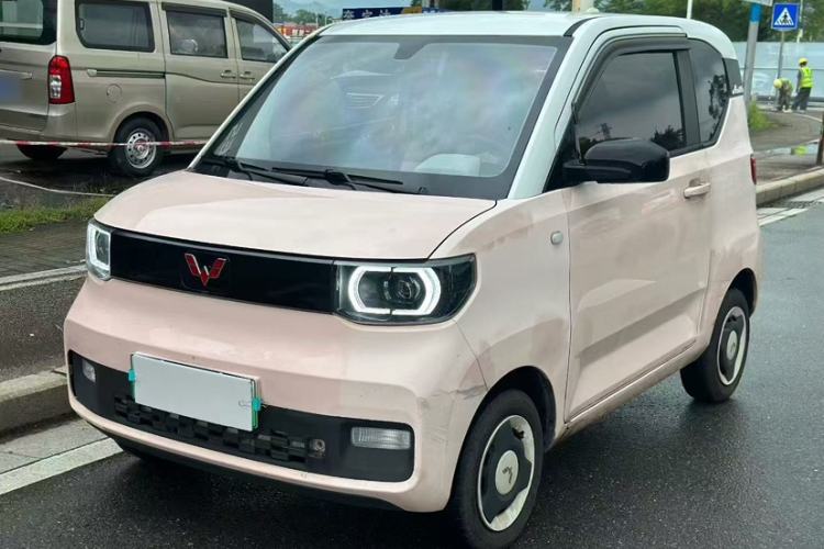 Used Wuling Hongguang MINIEV 2021 Macaron Fashion Model Lithium Iron Phosphate Exterior 9
