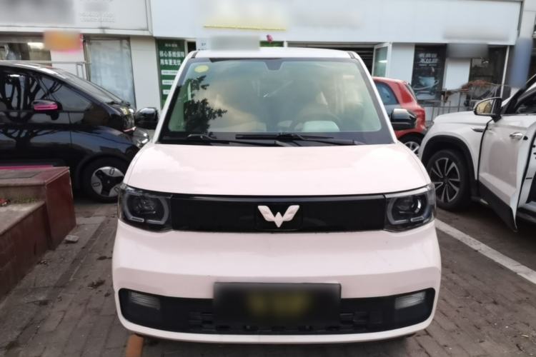 Used Wuling Hongguang MINIEV 2021 Macaron Fashion Model Lithium Iron Phosphate Front