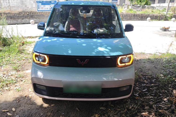 Used Wuling Hongguang MINIEV 2021 Macaron Fashion Model Lithium Iron Phosphate Front