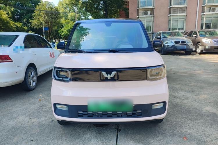 Used Wuling Hongguang MINIEV 2021 Macaron Sandwich Model 170 km Lithium Ternary Front