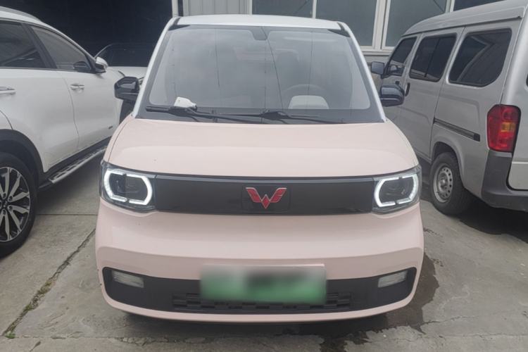 Used Wuling Hongguang MINIEV 2021 Macaron Sandwich Model 120 km Lithium Iron Phosphate Front