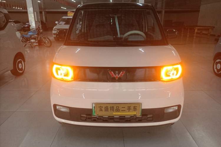 Used Wuling Hongguang MINIEV 2021 Macaron Fashion Model Lithium Iron Phosphate Front