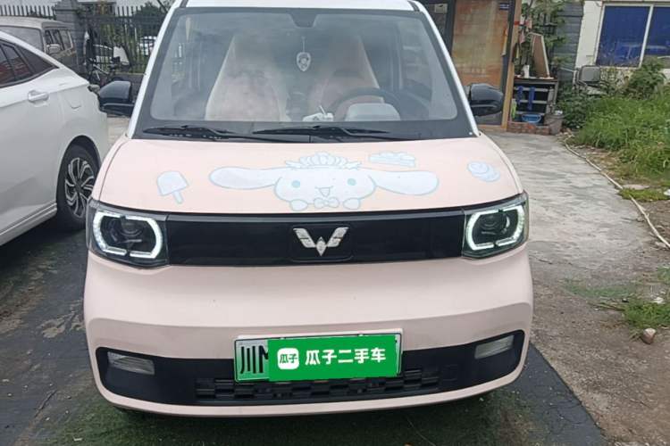 Used Wuling Hongguang MINIEV 2021 Macaron Fashion Edition Lithium-Ion Battery Front