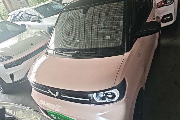 Used Wuling Hongguang MINIEV 2021 Macaron Fashion Model Lithium Iron Phosphate Front