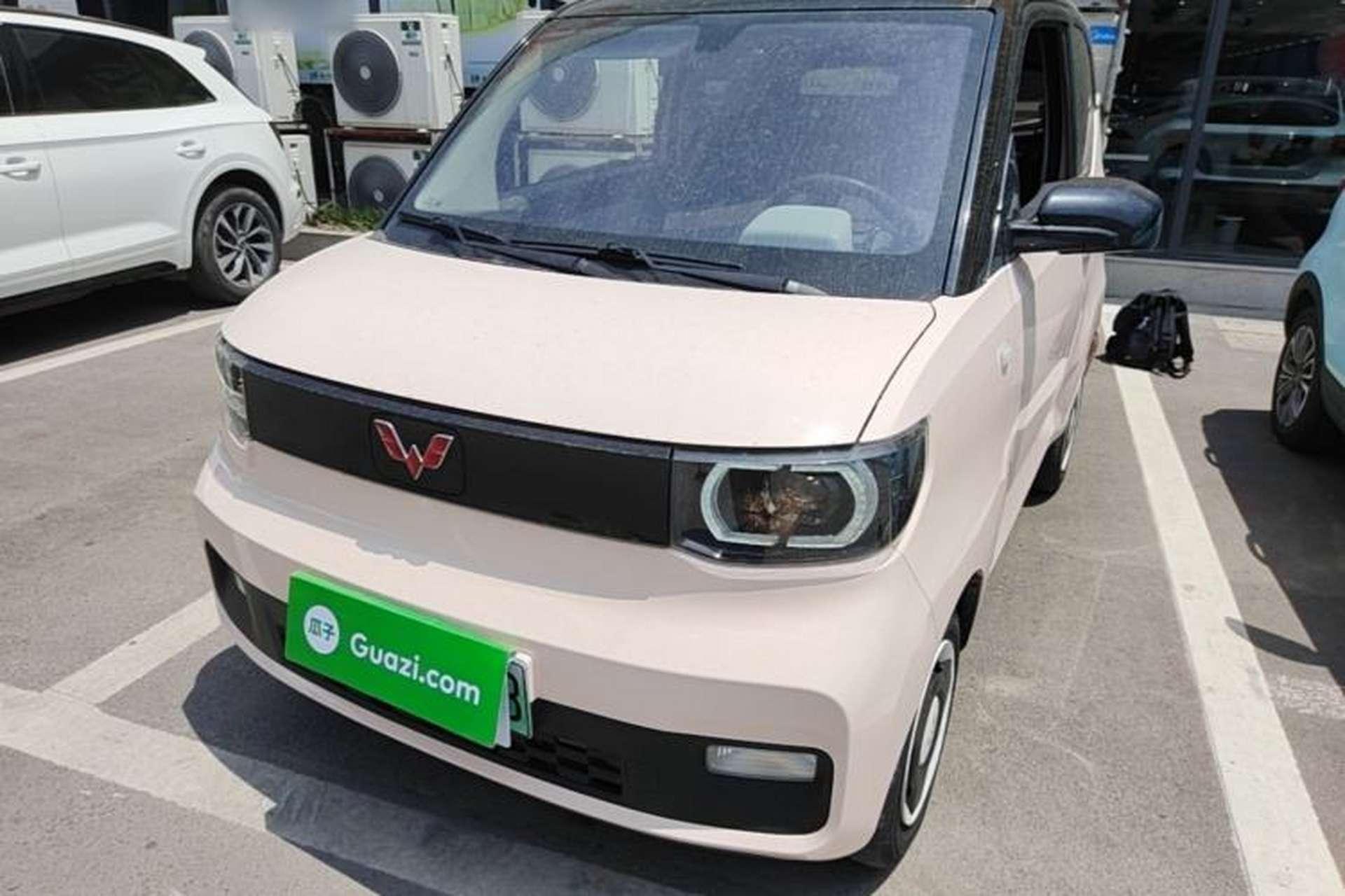 Used Wuling Hongguang MINIEV 2021 Macaron Premium Model – Lithium Iron Phosphate Front Left 45 Deg