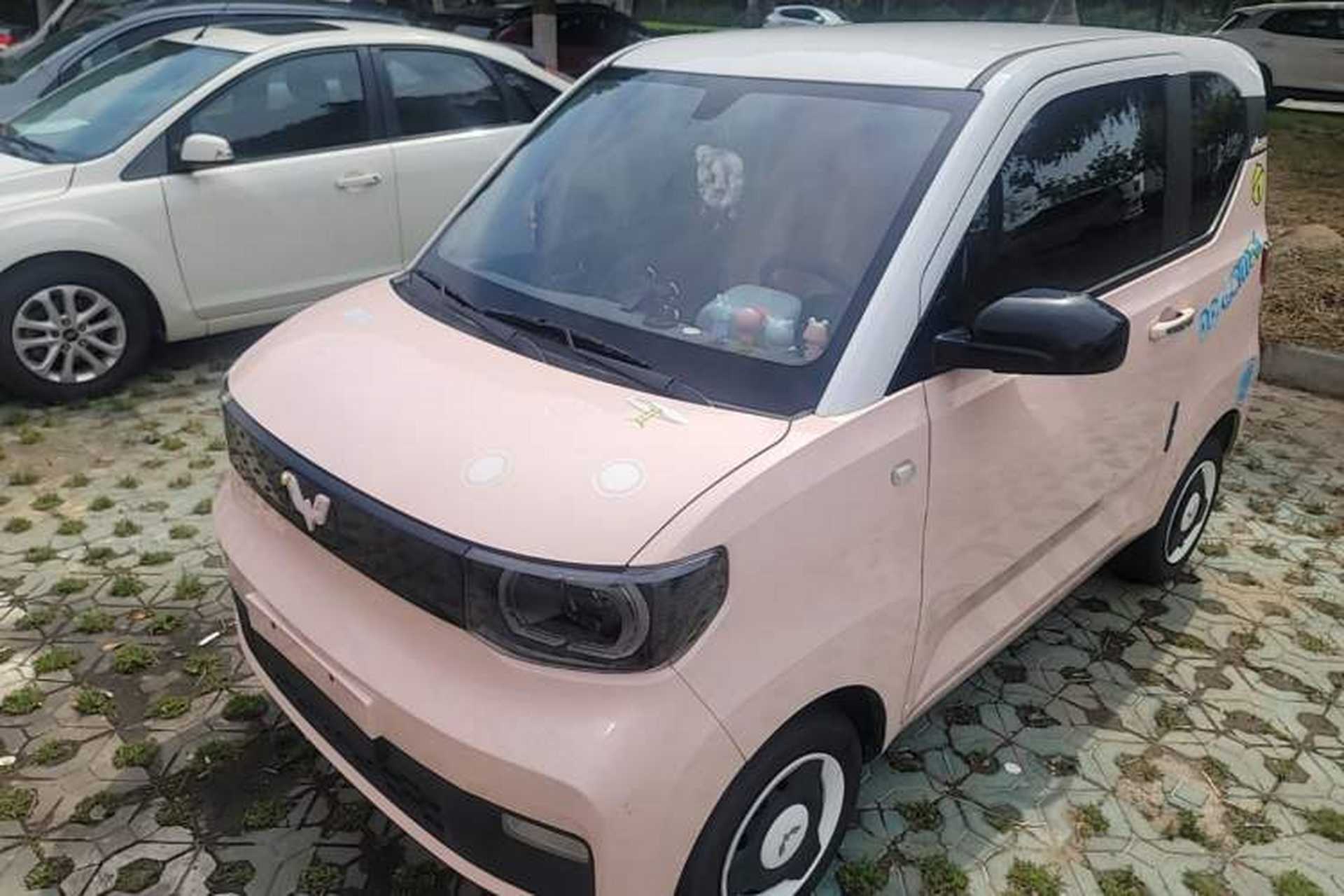 Used Wuling Hongguang MINIEV 2021 Macaron Premium Model – Lithium Iron Phosphate Front Left 45 Deg