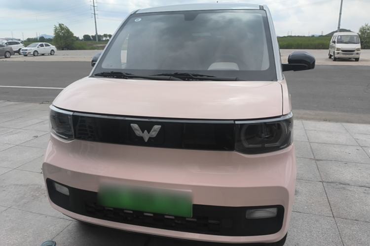 Used Wuling Hongguang MINIEV 2021 Macaron Fashion Model Lithium Iron Phosphate Front