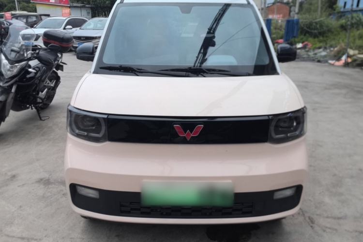 Used Wuling Hongguang MINIEV 2021 Macaron Fashion Model Lithium Iron Phosphate Front