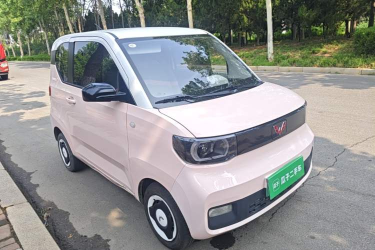 Used Wuling Hongguang MINIEV 2021 Macaron Premium Model – Lithium Iron Phosphate Front Right 45 Deg