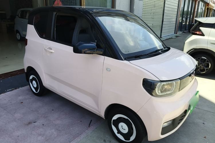 Used Wuling Hongguang MINIEV 2021 Macaron Fashion Model Lithium Iron Phosphate Front Right 45 Deg