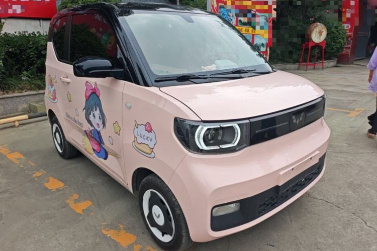 Used Wuling Hongguang MINIEV 2021 Macaron Premium Model – Lithium Iron Phosphate Front Right 45 Deg