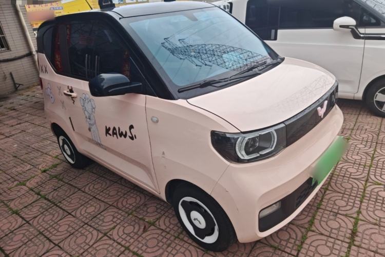 Used Wuling Hongguang MINIEV 2021 Macaron Premium Model – Lithium Iron Phosphate Front Right 45 Deg