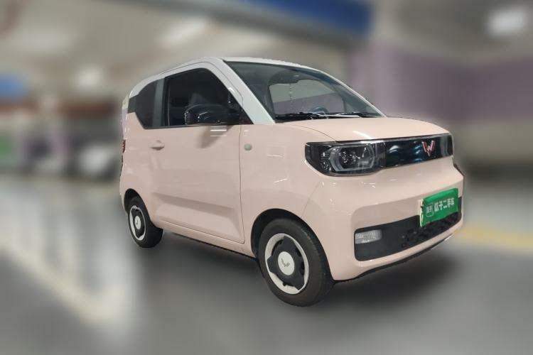 Used Wuling Hongguang MINIEV 2021 Macaron Premium Model – Lithium Iron Phosphate Front Right 45 Deg