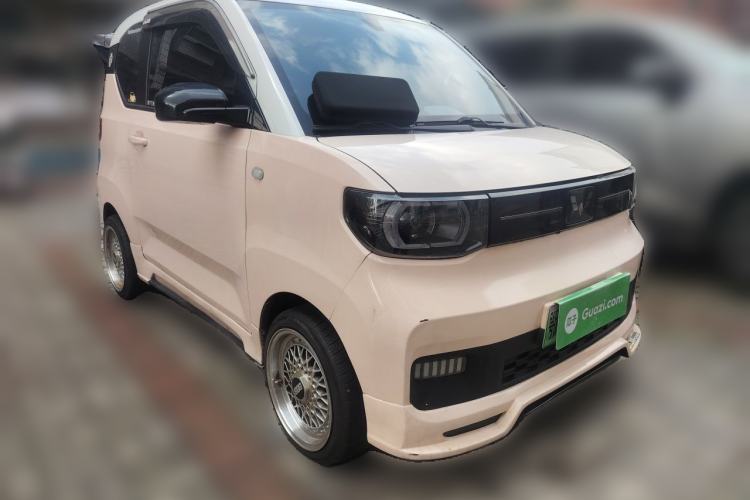 Used Wuling Hongguang MINIEV 2021 Macaron Premium Model – Lithium Iron Phosphate Front Right 45 Deg