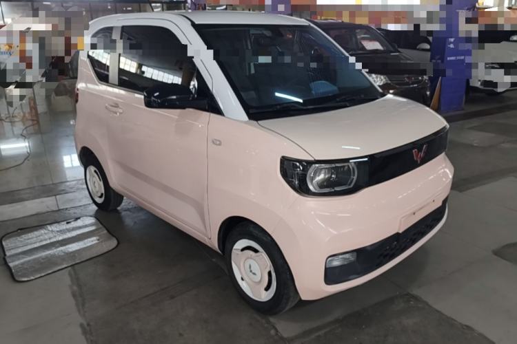 Used Wuling Hongguang MINIEV 2021 Macaron Premium Model – Lithium Iron Phosphate Front Right 45 Deg