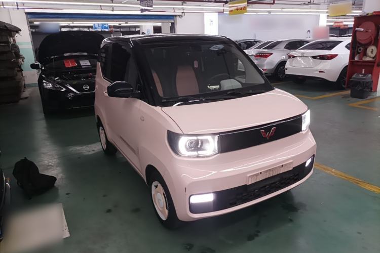 Used Wuling Hongguang MINIEV 2021 Macaron Premium Model – Lithium Iron Phosphate Front Right 45 Deg