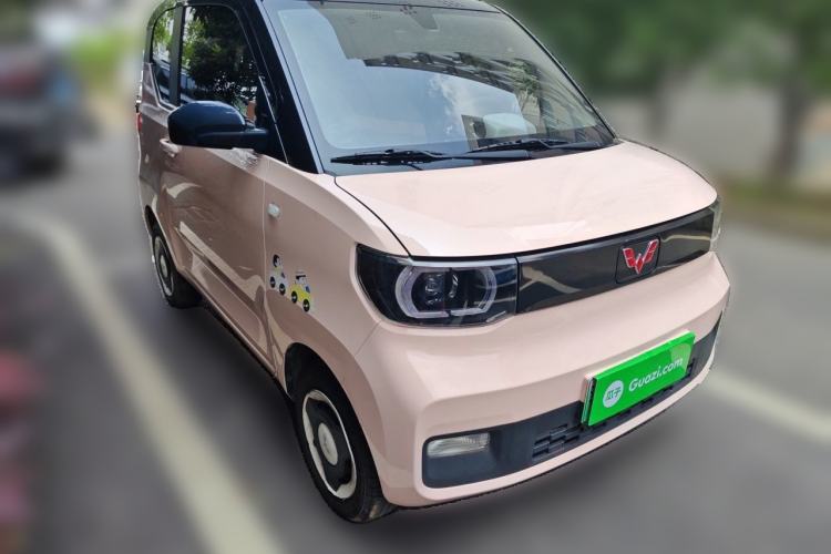 Used Wuling Hongguang MINIEV 2021 Macaron Fashion Edition Lithium-Ion Battery Front Right 45 Deg