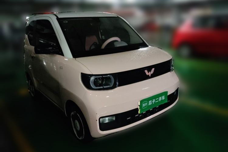 Used Wuling Hongguang MINIEV 2021 Macaron Premium Model – Lithium Iron Phosphate Front Right 45 Deg