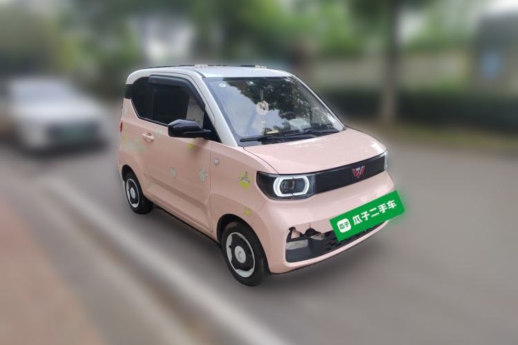 Used Wuling Hongguang MINIEV 2021 Macaron Premium Model – Lithium Iron Phosphate Front Right 45 Deg
