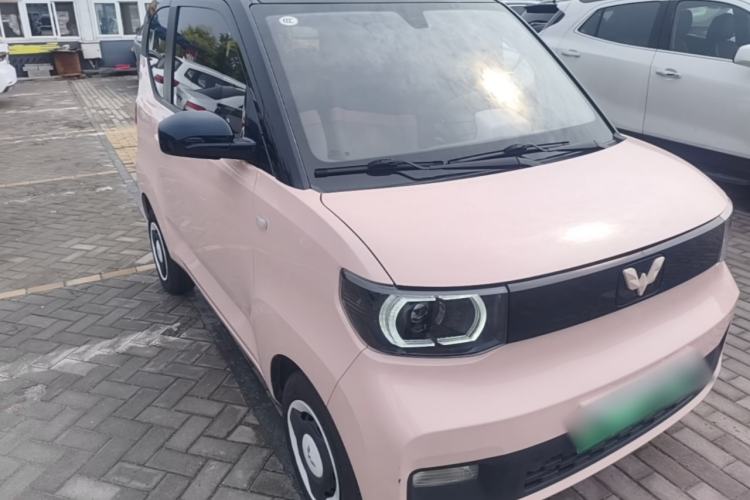 Used Wuling Hongguang MINIEV 2021 Macaron Fashion Model Lithium Iron Phosphate Front Right 45 Deg