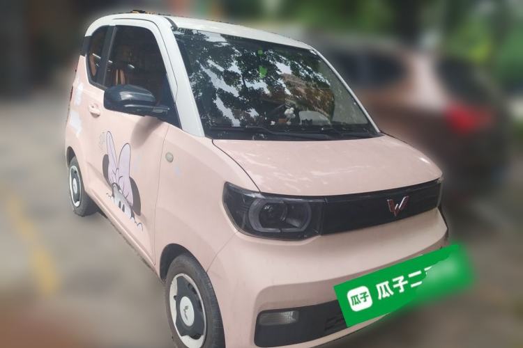 Used Wuling Hongguang MINIEV 2021 Macaron Premium Model – Lithium-NMC Front Right 45 Deg