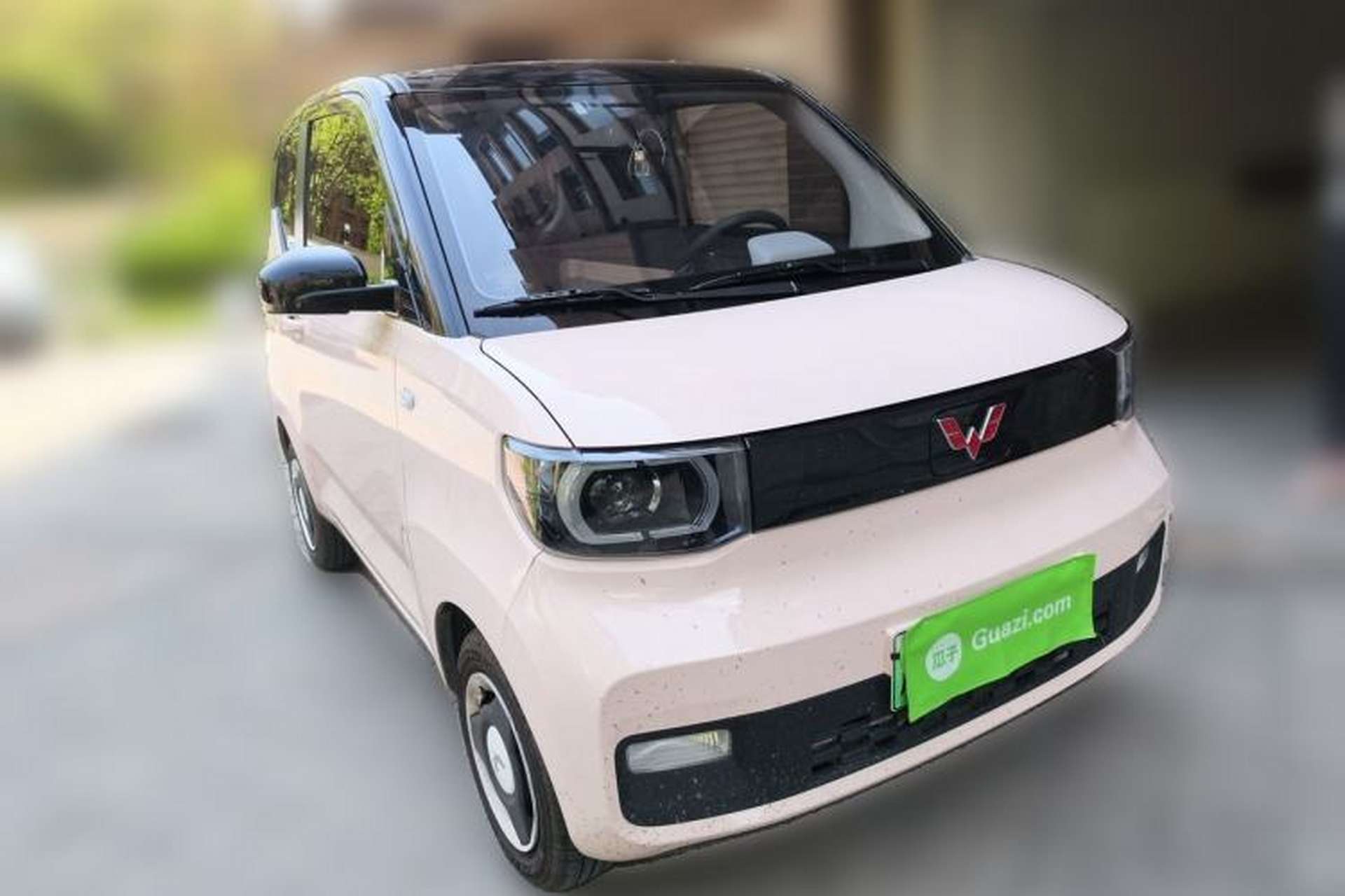 Used Wuling Hongguang MINIEV 2021 Macaron Premium Model – Lithium Iron Phosphate Front Right 45 Deg