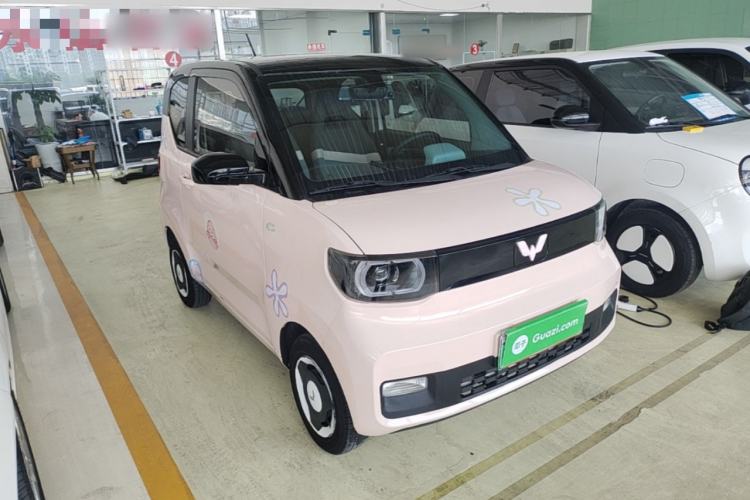 Used Wuling Hongguang MINIEV 2021 Macaron Premium Model – Lithium Iron Phosphate Front Right 45 Deg