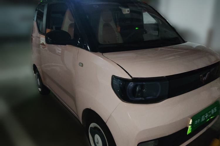 Used Wuling Hongguang MINIEV 2021 Macaron Fashion Edition Lithium-Ion Battery Front Right 45 Deg